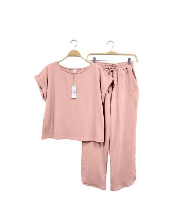 Short Sleeve Hemp Set - Jennie Dots