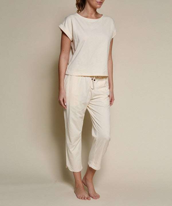 Short Sleeve Hemp Set - Jennie Dots