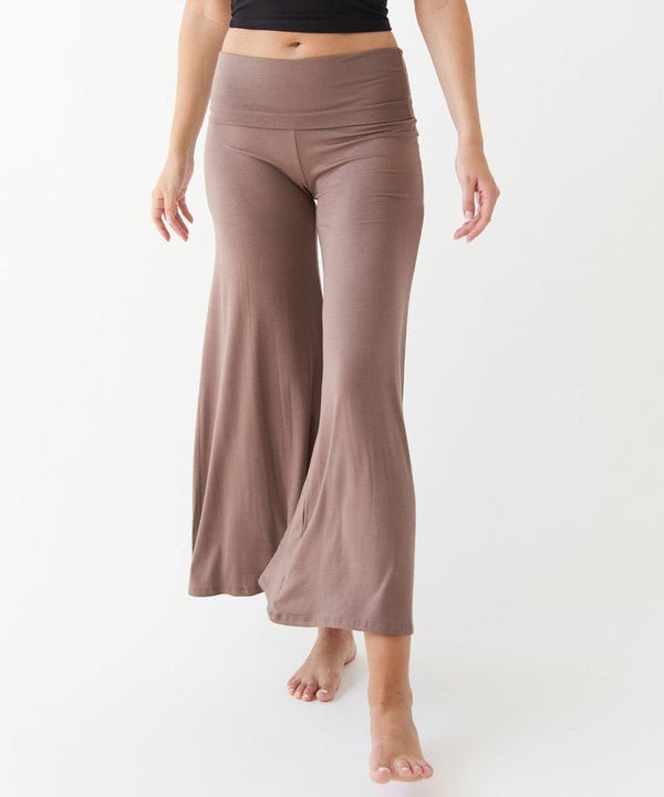 Bamboo Palazzo Pants | Ankle Length Palazzo | Jennie Dots