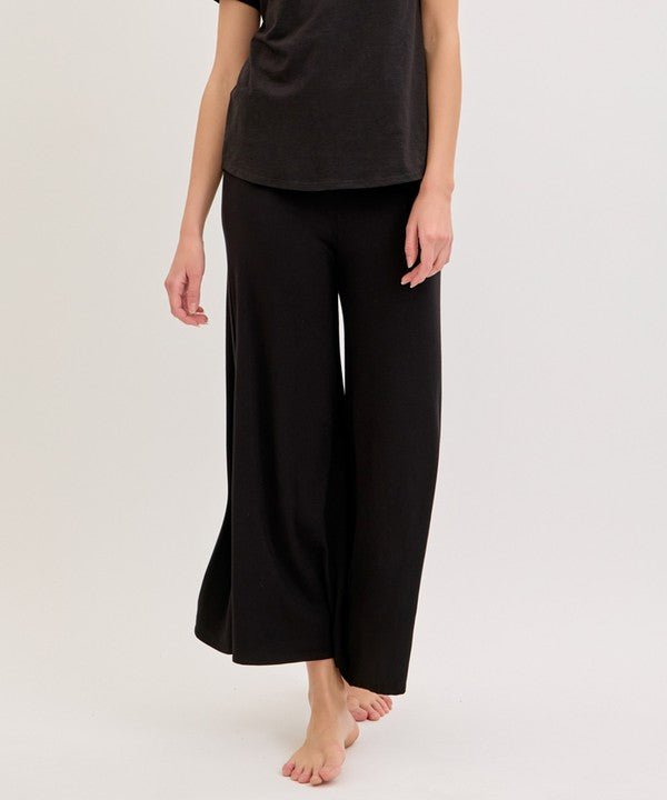 Bamboo Palazzo Pants | Ankle Length Palazzo | Jennie Dots