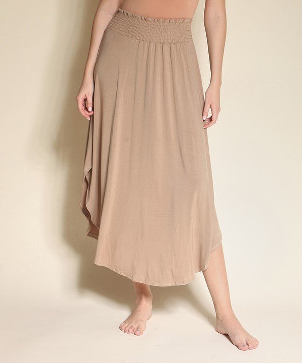 Bamboo Maxi Skirt | Maxi Skirt | Jennie Dots