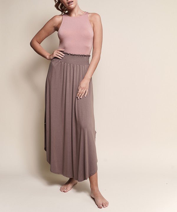 Bamboo Maxi Skirt | Maxi Skirt | Jennie Dots