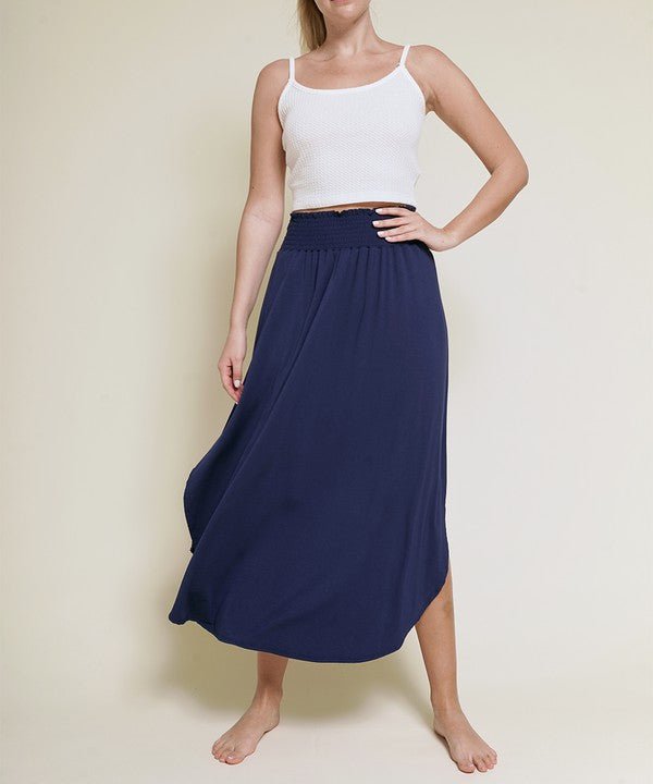 Bamboo Maxi Skirt | Maxi Skirt | Jennie Dots