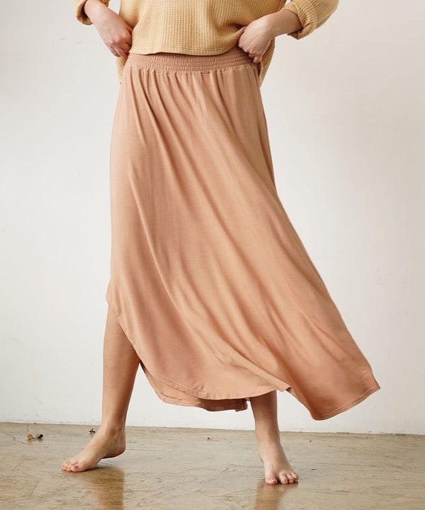 Bamboo Maxi Skirt | Maxi Skirt | Jennie Dots