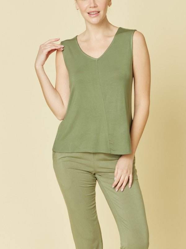 Studio Ko Bamboo Reversible Tank - Jennie Dots