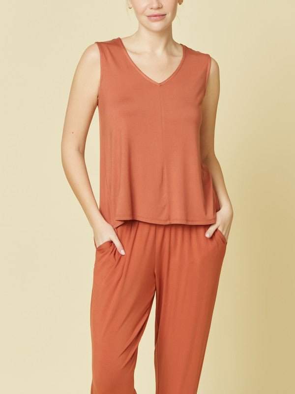 Studio Ko Bamboo Reversible Tank - Jennie Dots