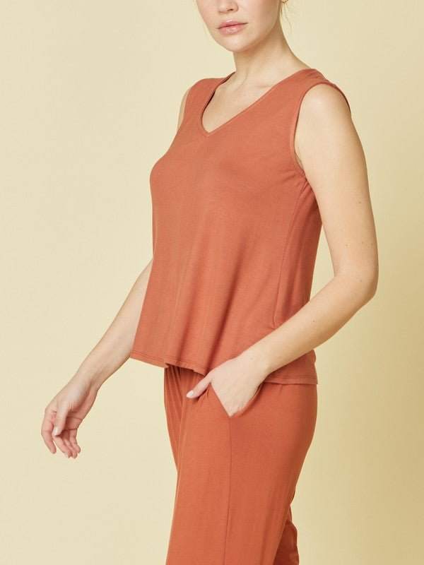 Studio Ko Bamboo Reversible Tank - Jennie Dots