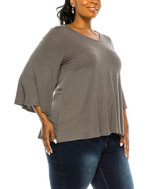 Studio Ko Bamboo Top - Curvy - Jennie Dots