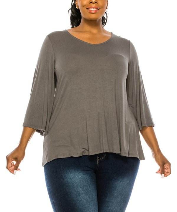 Studio Ko Bamboo Top - Curvy - Jennie Dots