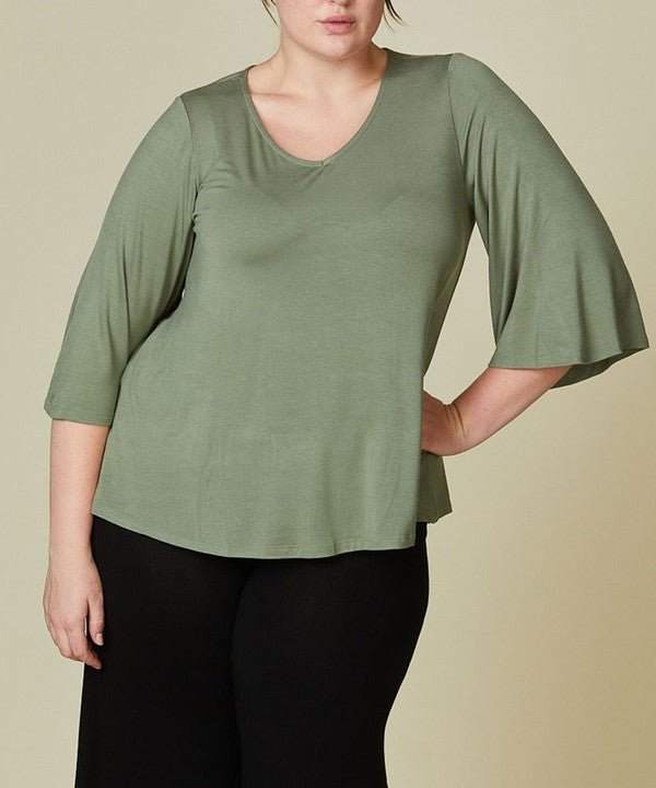 Studio Ko Bamboo Top - Curvy - Jennie Dots