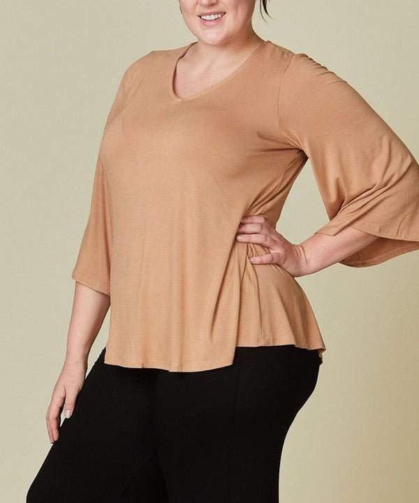 Studio Ko Bamboo Top - Curvy - Jennie Dots