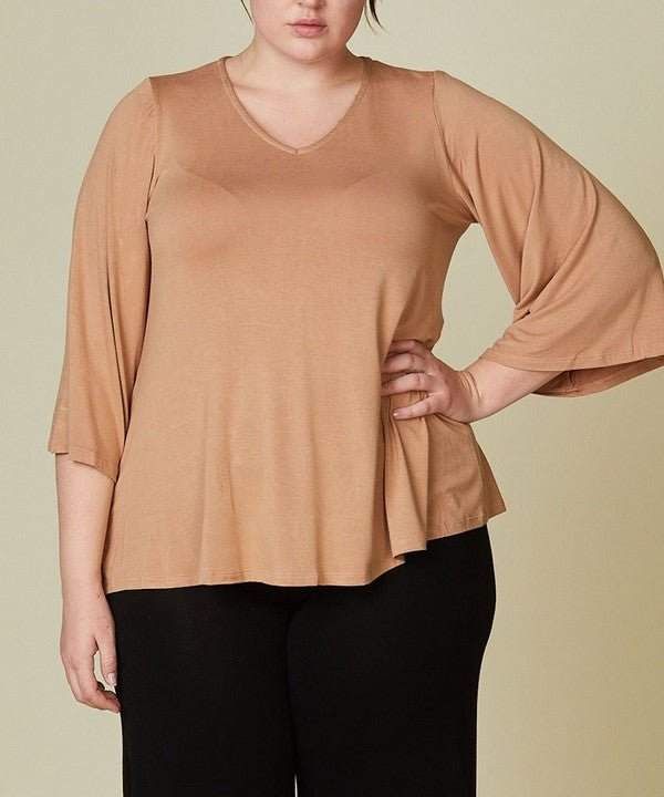 Studio Ko Bamboo Top - Curvy - Jennie Dots