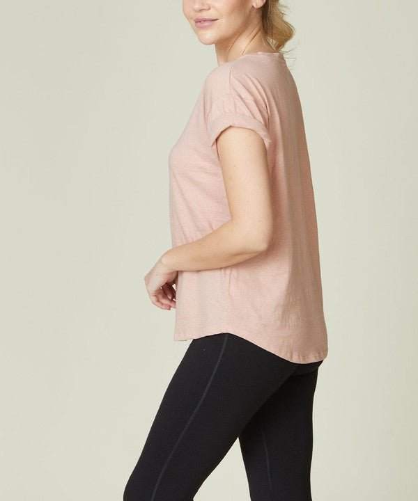Studio Ko Cotton Jersey Short Sleeve Tee - Jennie Dots