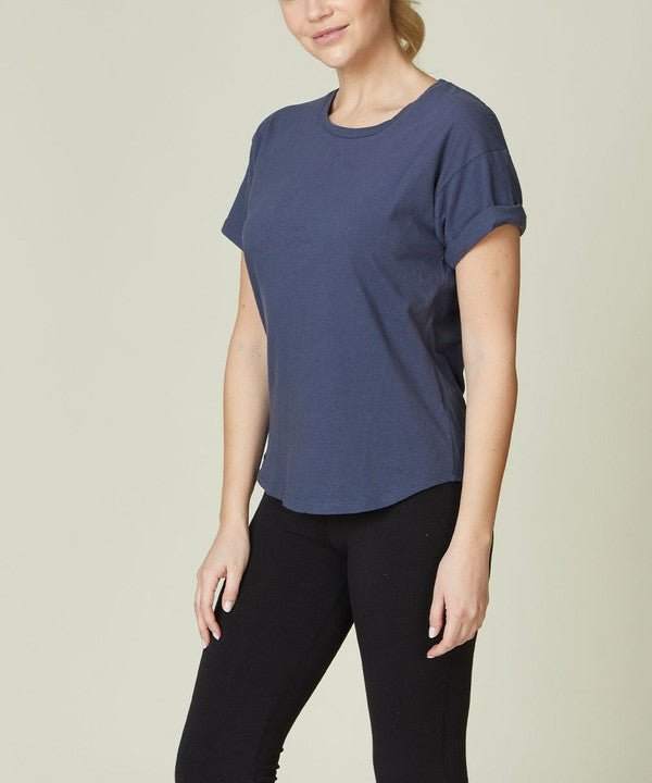 Studio Ko Cotton Jersey Short Sleeve Tee - Jennie Dots