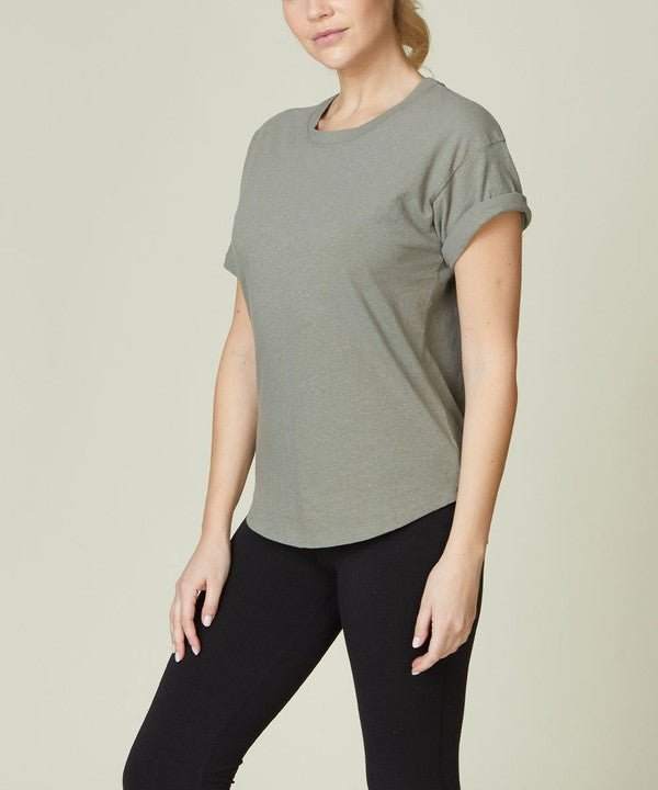 Studio Ko Cotton Jersey Short Sleeve Tee - Jennie Dots