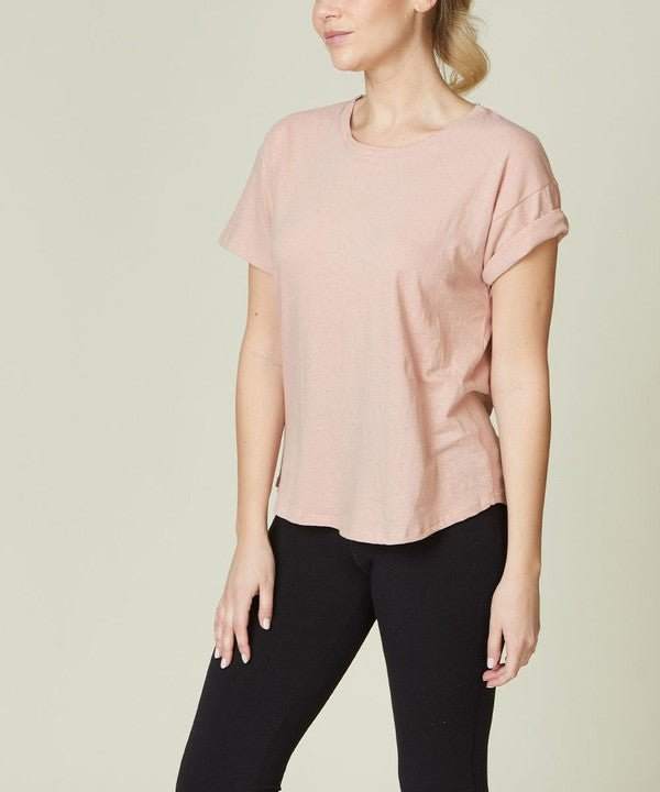 Studio Ko Cotton Jersey Short Sleeve Tee - Jennie Dots