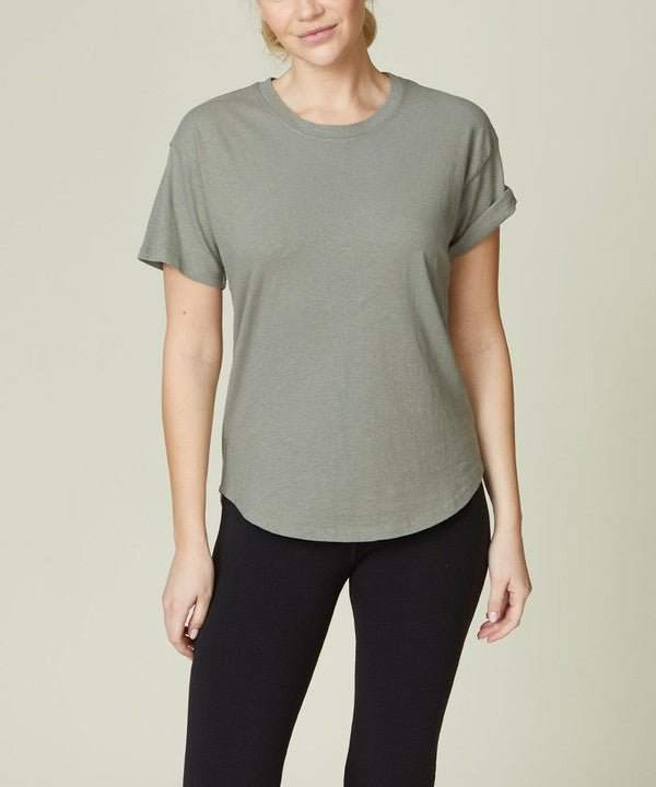 Studio Ko Cotton Jersey Short Sleeve Tee - Jennie Dots