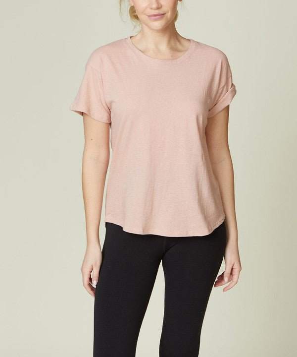 Studio Ko Cotton Jersey Short Sleeve Tee - Jennie Dots