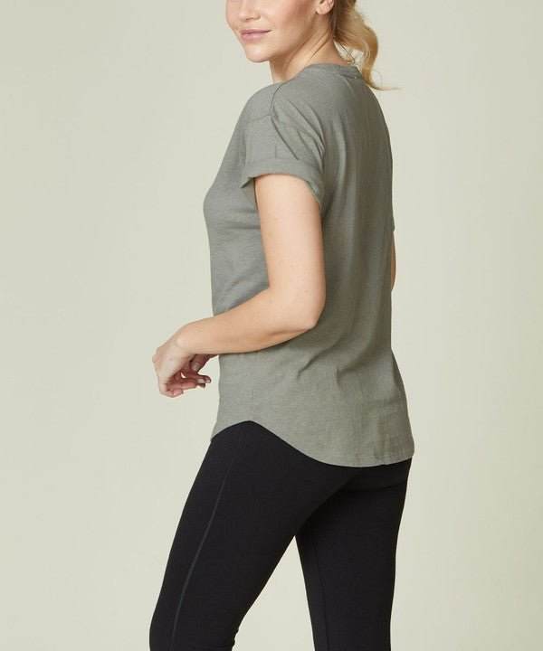 Studio Ko Cotton Jersey Short Sleeve Tee - Jennie Dots