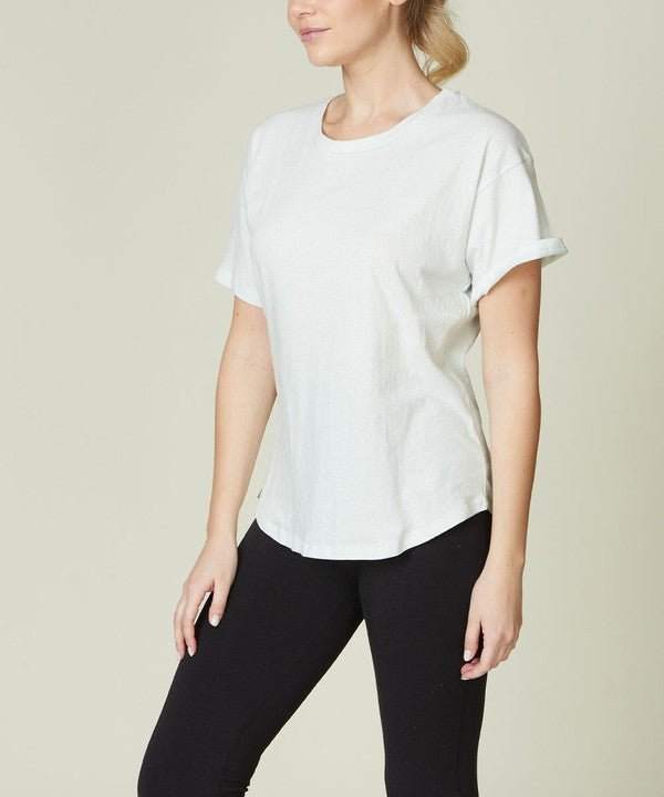 Studio Ko Cotton Jersey Short Sleeve Tee - Jennie Dots