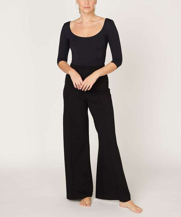 Studio Ko Ponte Wide Keg Full Length Pants - Jennie Dots