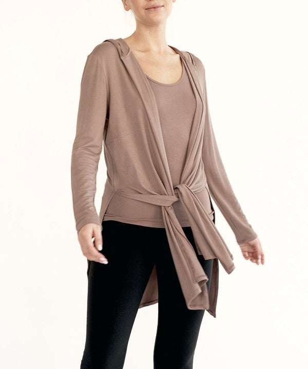Studio Ko Slim Cardigan with Hood - Jennie Dots