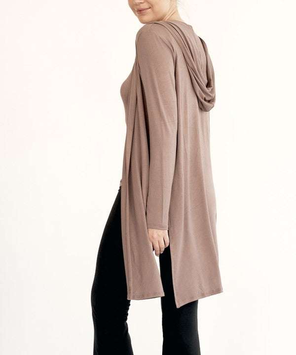 Studio Ko Slim Cardigan with Hood - Jennie Dots