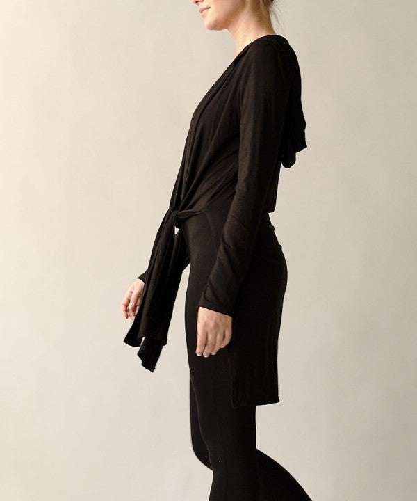 Studio Ko Slim Cardigan with Hood - Jennie Dots