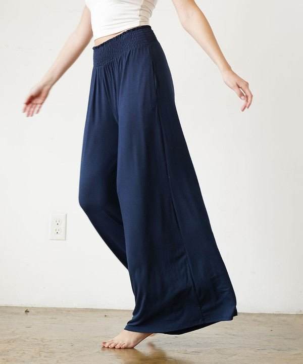 Studio Ko Smocked Palazzo Pant - Jennie Dots