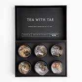 Tea with Tae - Calming Escapes - Tea Bento Box (6 - Pack) - Spa Collection - Jennie Dots