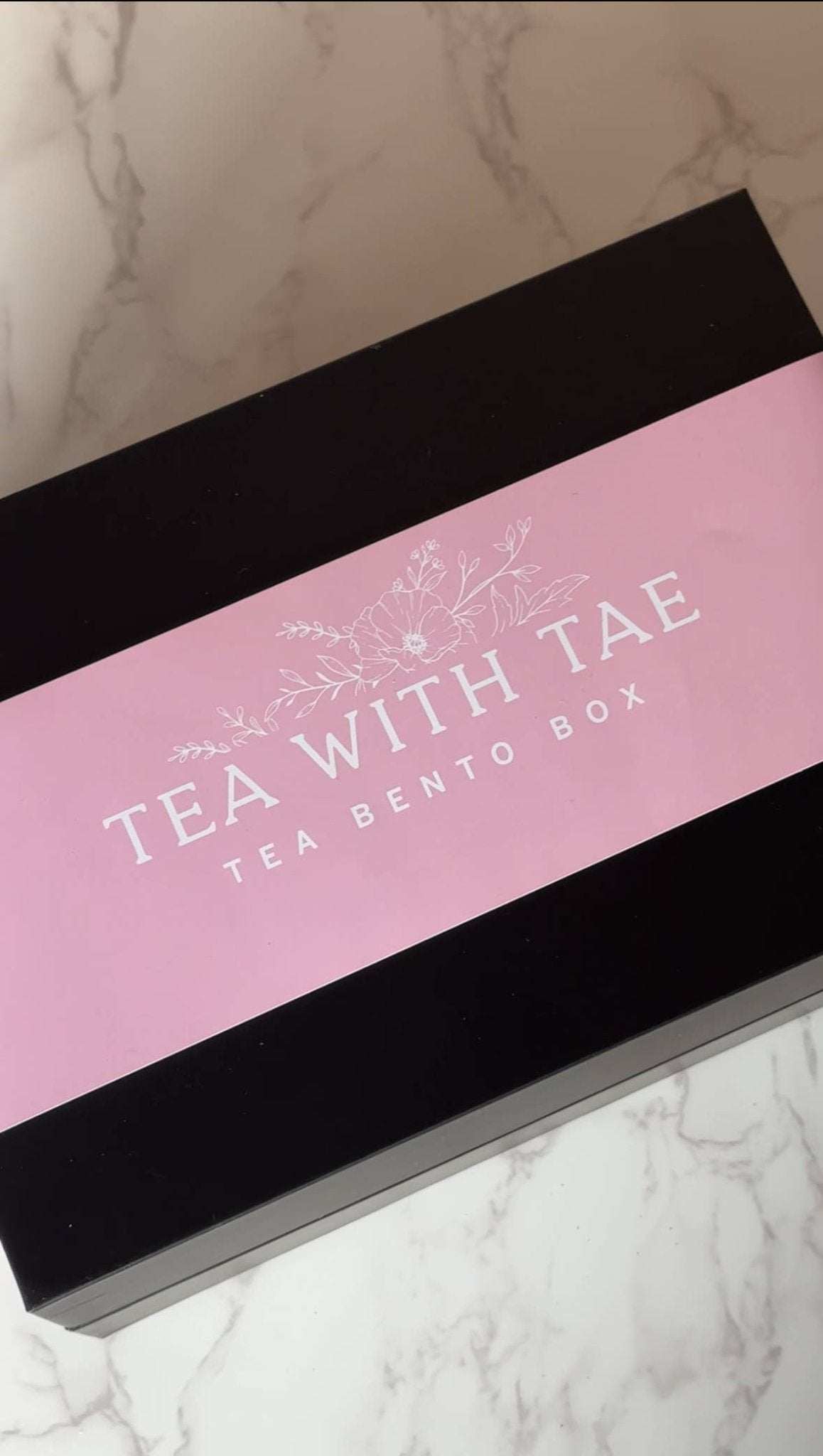 Tea with Tae - Spring + Mother's Day Tea Bento Box (tea gift set) - Jennie Dots