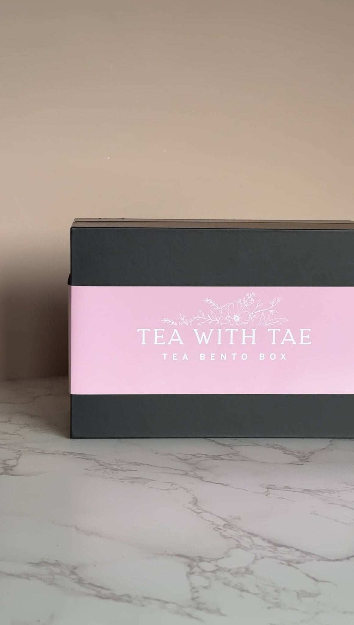 Tea with Tae - Spring + Mother's Day Tea Bento Box (tea gift set) - Jennie Dots