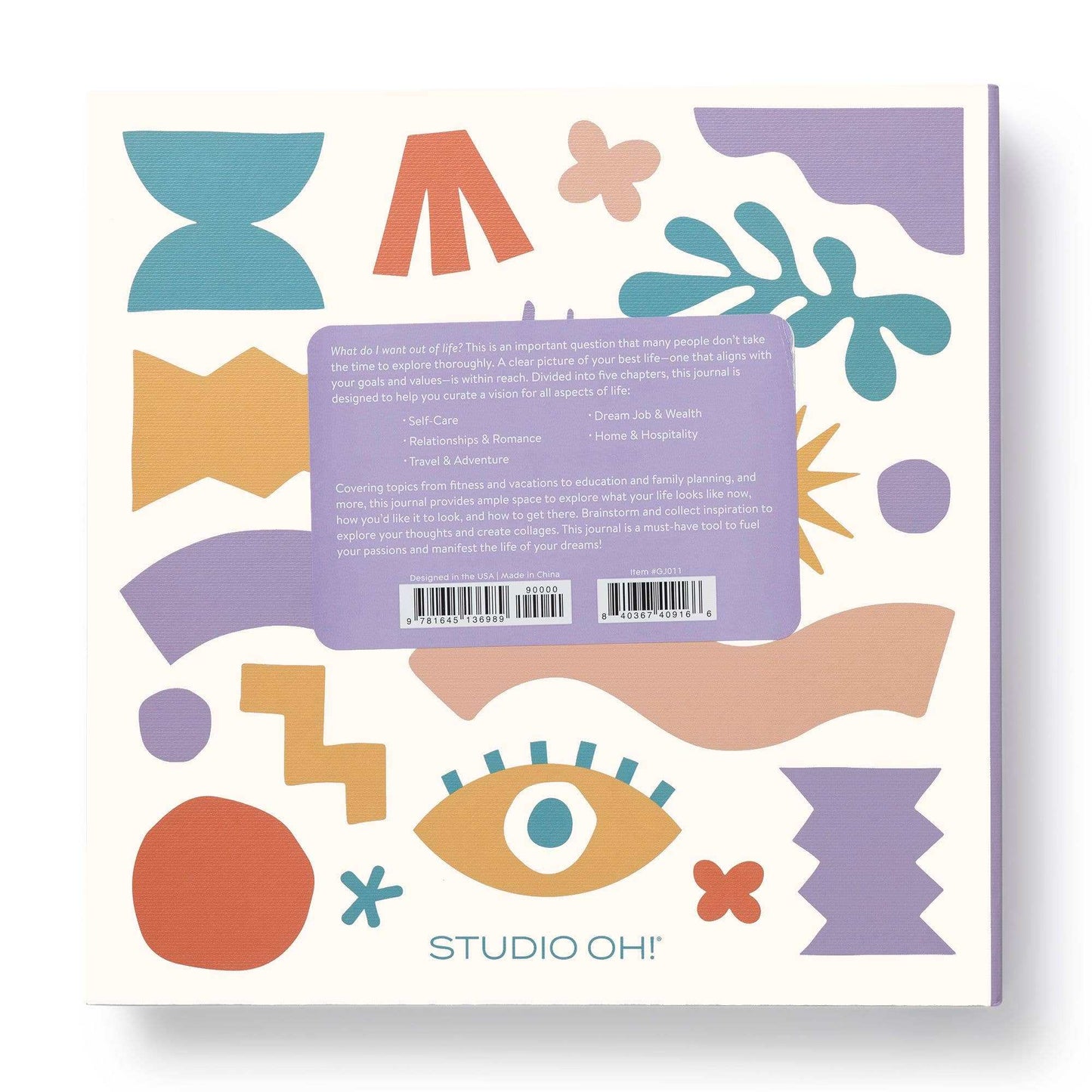 The Vision Board Journal Guided Journal - Jennie Dots