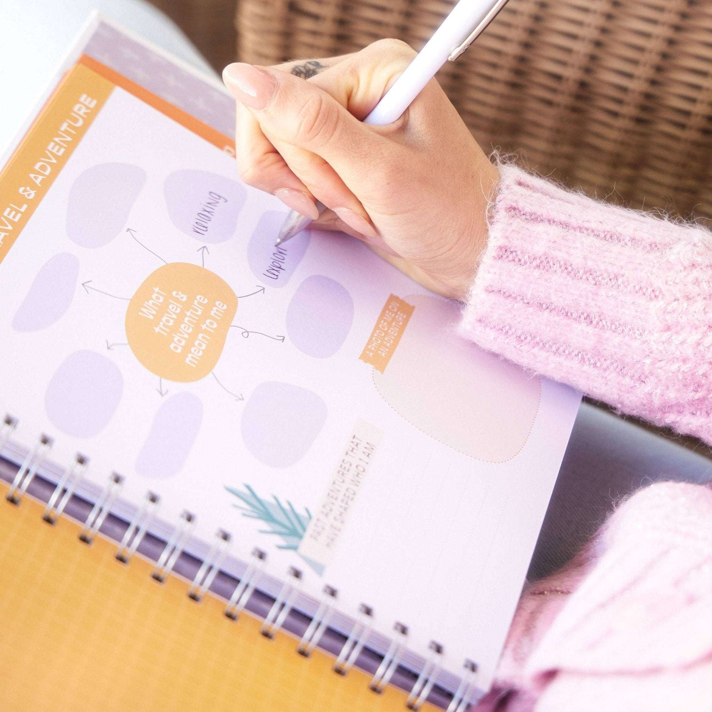 The Vision Board Journal Guided Journal - Jennie Dots