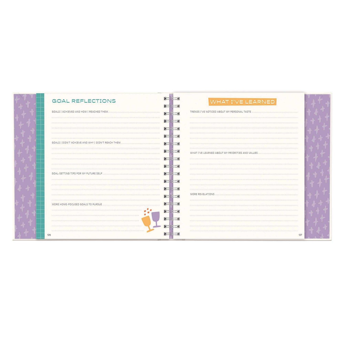 The Vision Board Journal Guided Journal - Jennie Dots