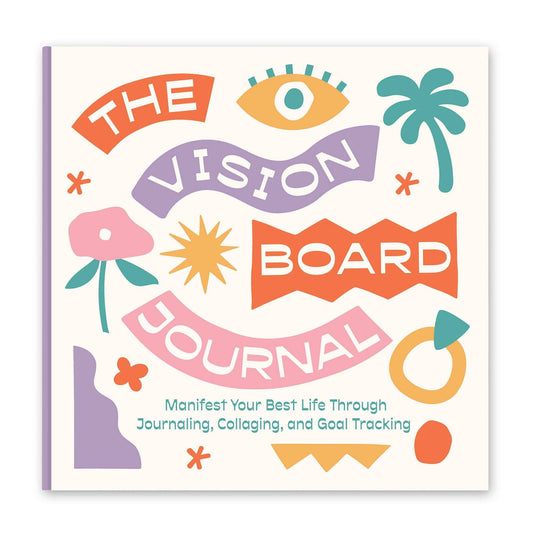 The Vision Board Journal Guided Journal - Jennie Dots