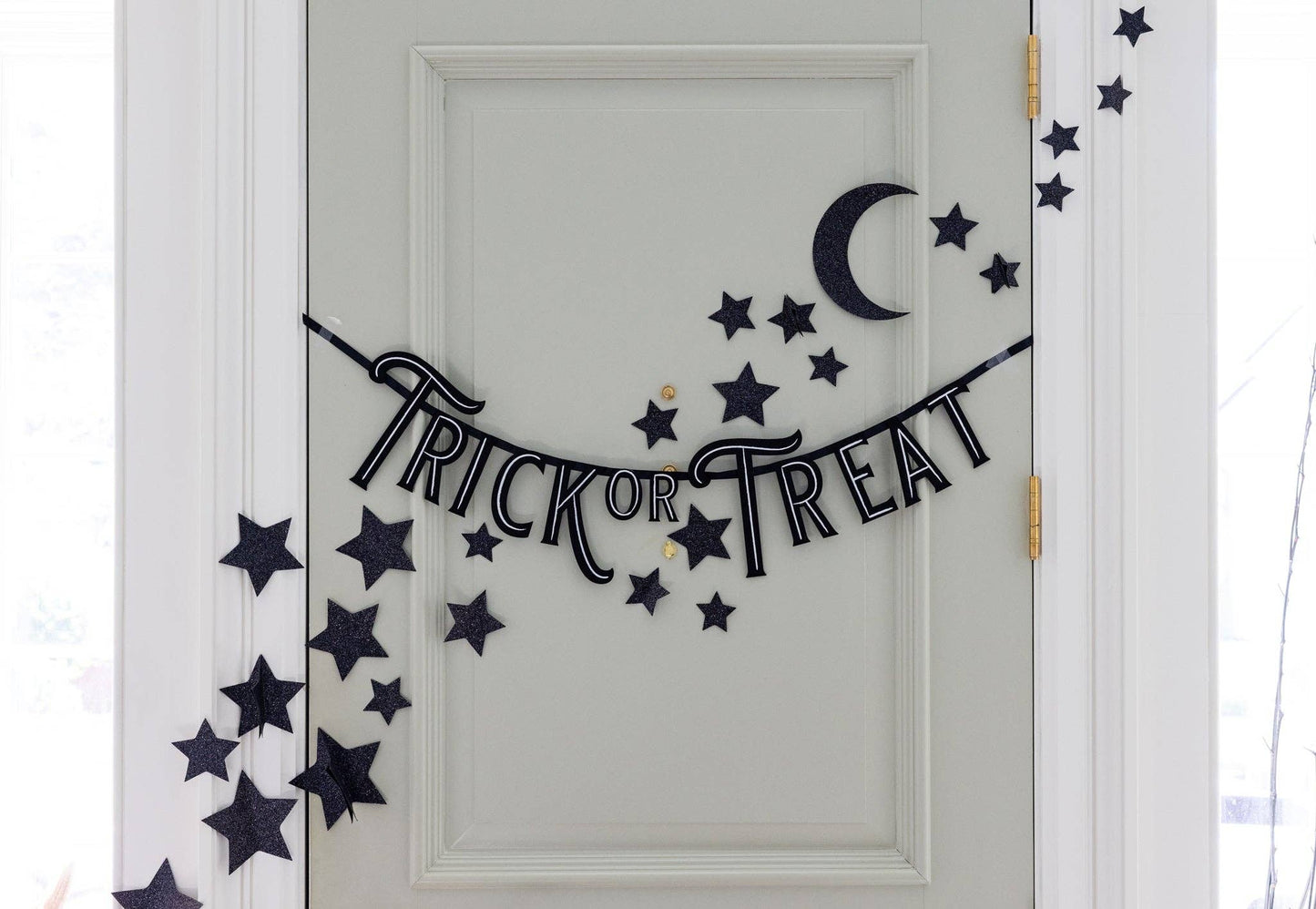 Trick or Treat Felt Banner - Jennie Dots