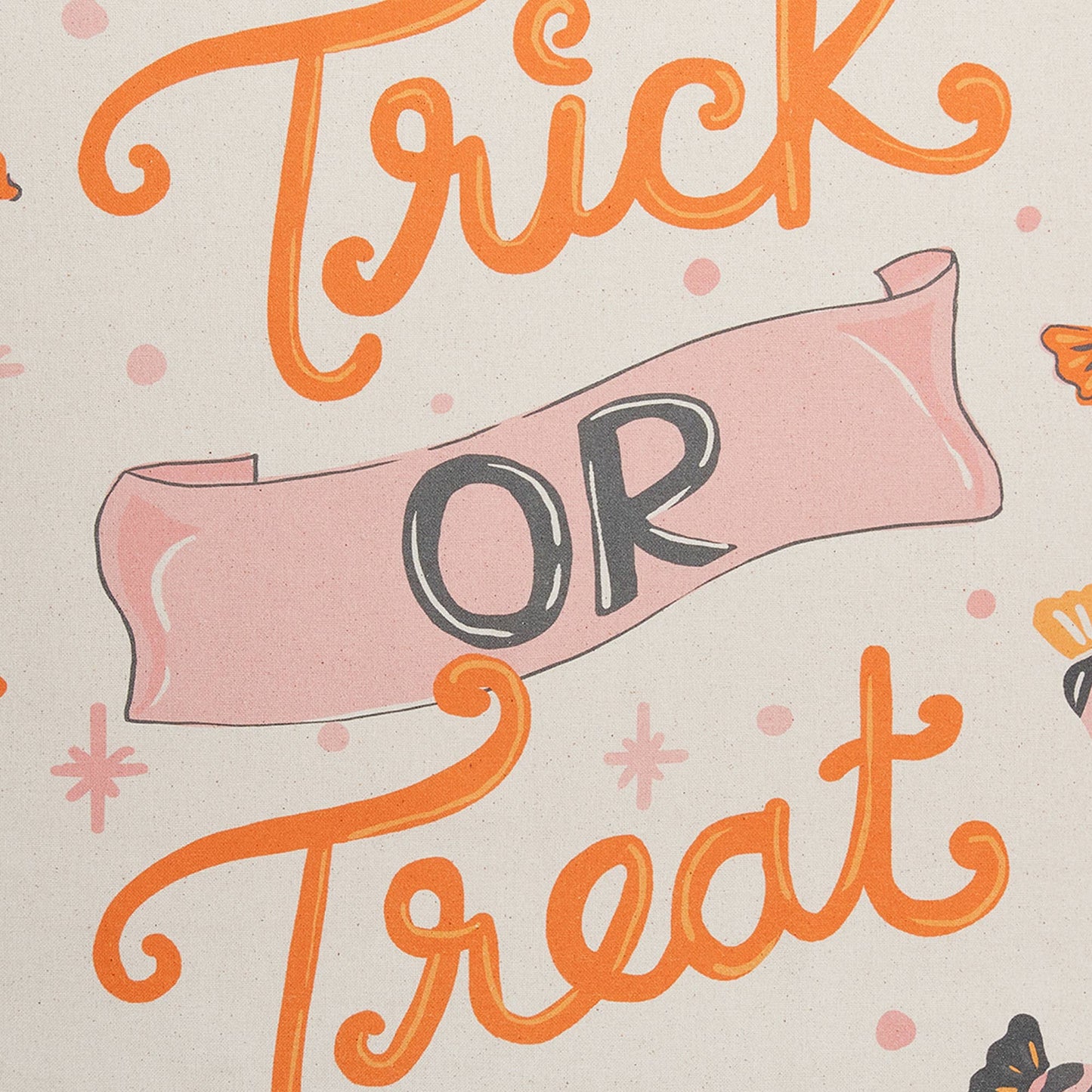 Trick Or Treat Kitchen Towel - Jennie Dots