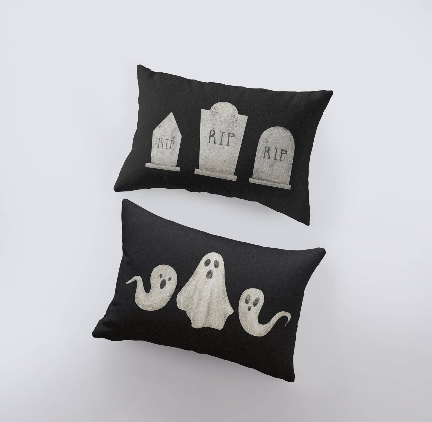 UniikPillows - 3 Ghost Pillow Cover & Insert | 18x12 - Jennie Dots