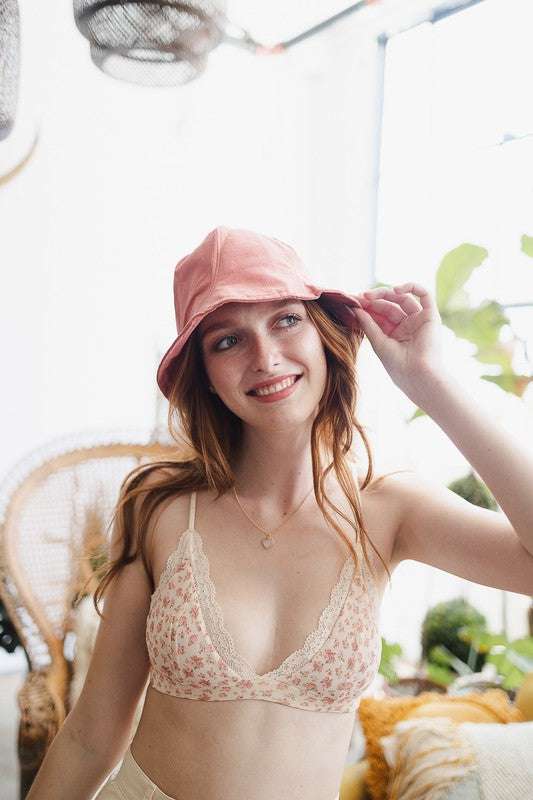 Vibrant Cotton Bucket Hat - Jennie Dots