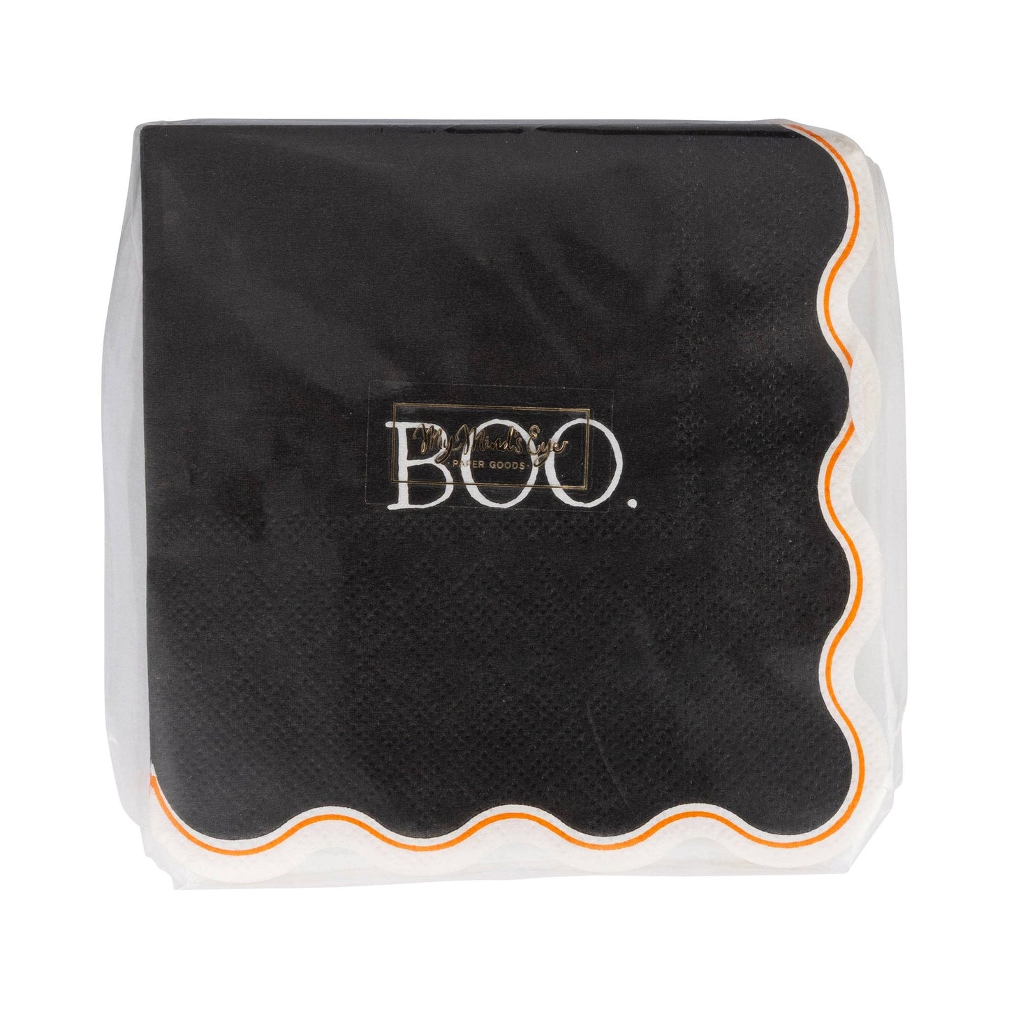 Vintage Boo Cocktail Napkin - Jennie Dots
