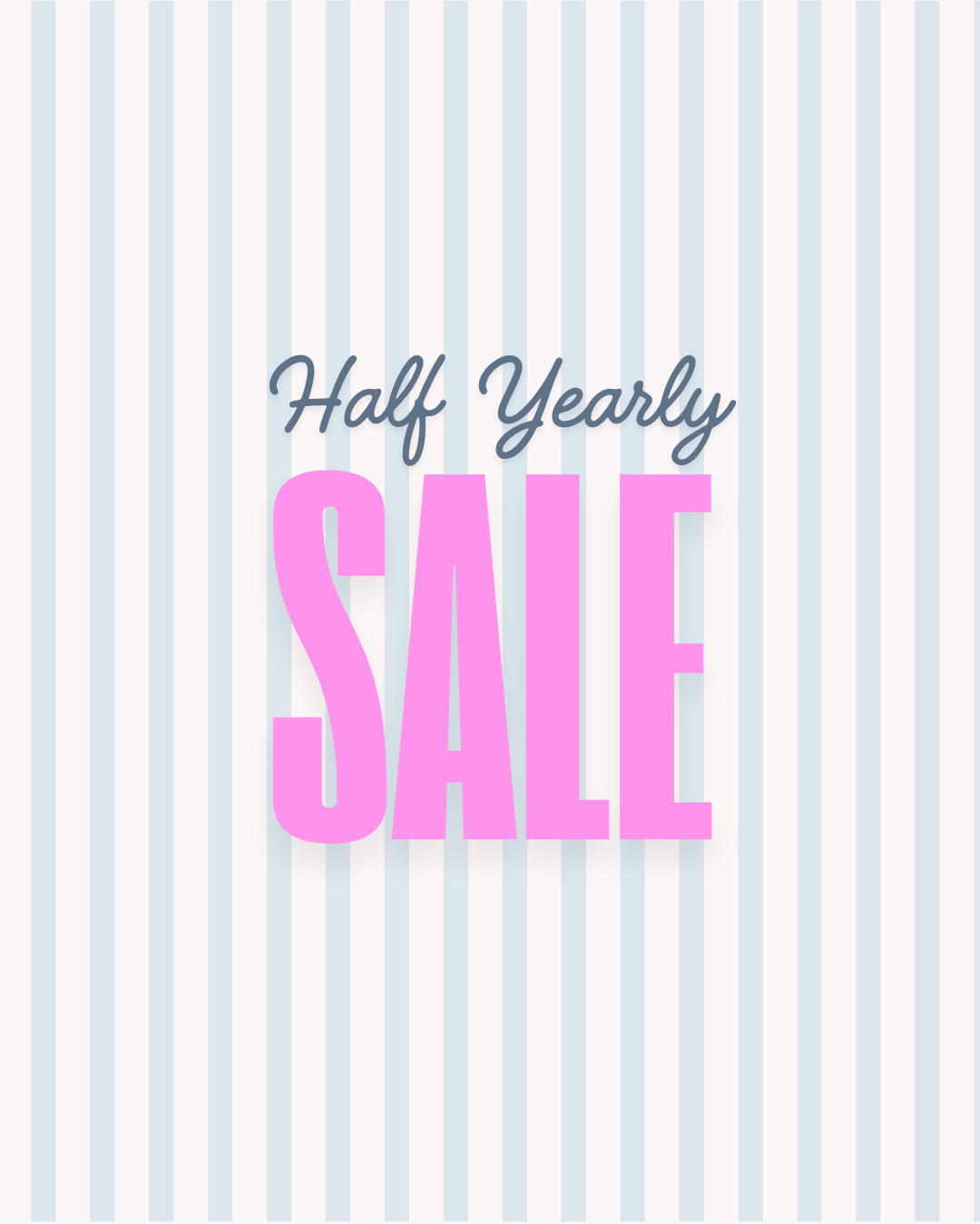 Half Yearly Sale