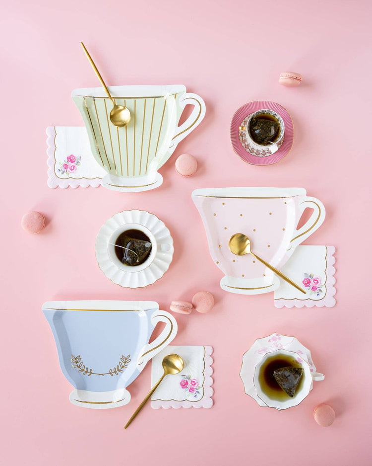 Tea Party, Bow & Flower Theme Party Supplies