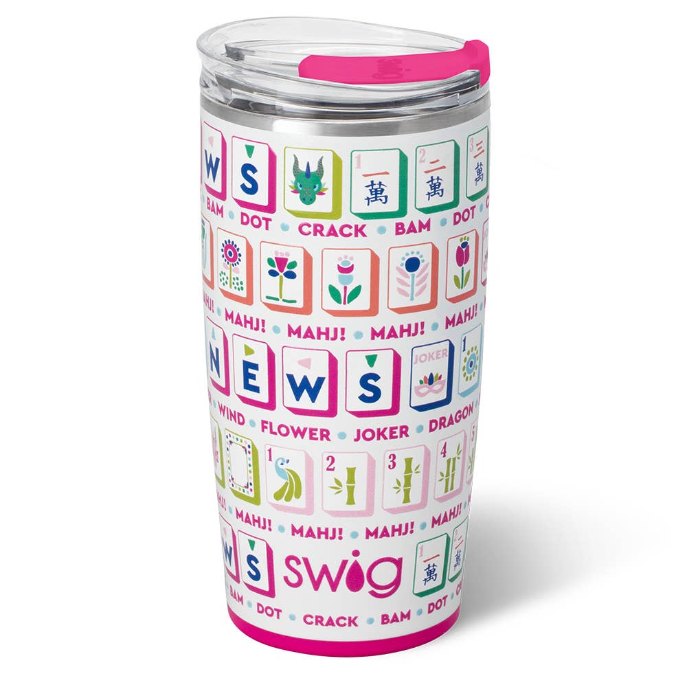 Swig Life - Mahjong Tumbler (22oz) - Jennie Dots