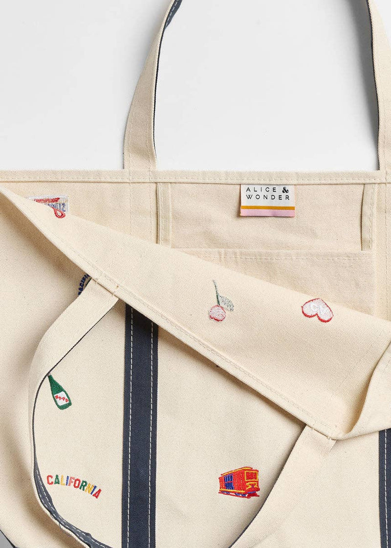 Alice & Wonder - California Icons Tote