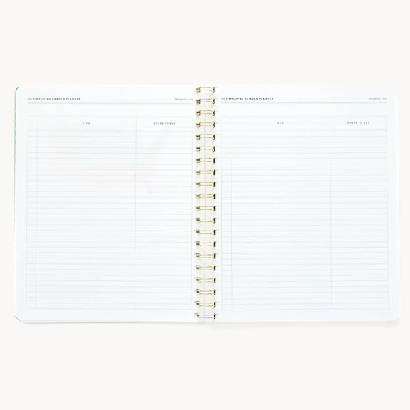 Simplified by Emily Ley - Garden Planner - Jennie Dots