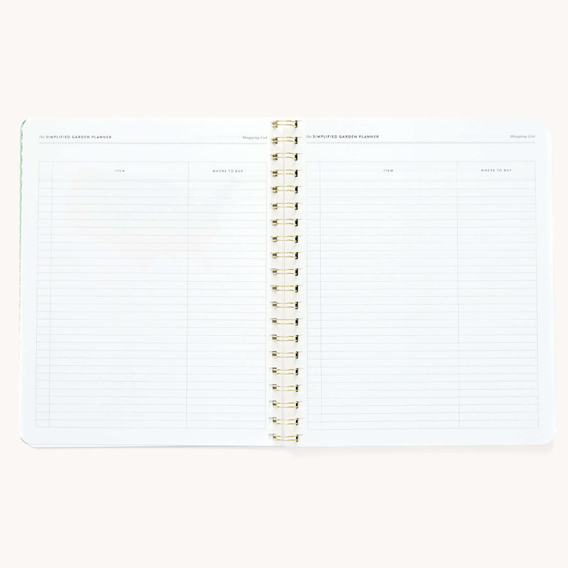 Simplified by Emily Ley - Garden Planner - Jennie Dots