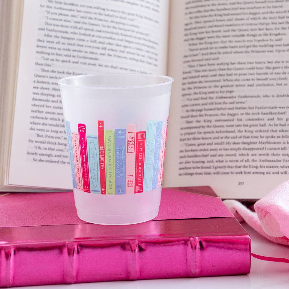 Jollity & Co. + Daydream Society - Book Club "Bookshelf" Flex Cups