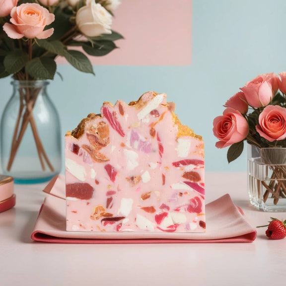 Rose Terrazzo  Vegan-Friendly Gluten-Free Boxed Soap - Jennie Dots 