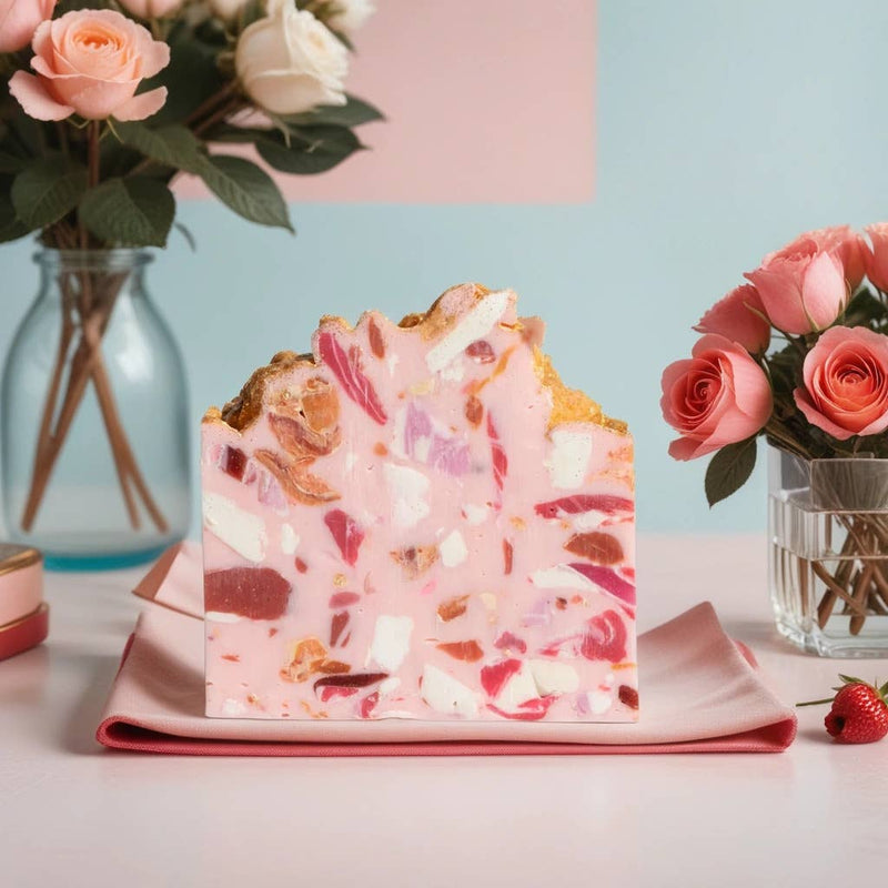 Rose Terrazzo  Vegan-Friendly Gluten-Free Boxed Soap - Jennie Dots 